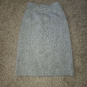 Vintage Pendleton wool pencil grey skirt sz 6
